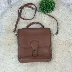 Hunt Club Tan Leather Crossbody Bag